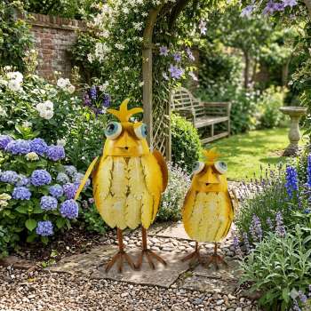 2er Set Liebenswertes Vogelpaar Ella & Emil - Dekofigur